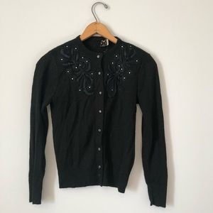 Vintage Black Button Up